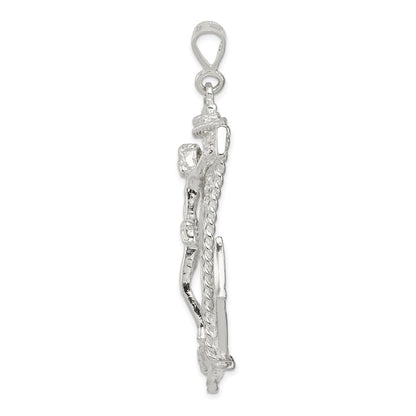 Sterlingsilber Marine Kreuz Anhänger