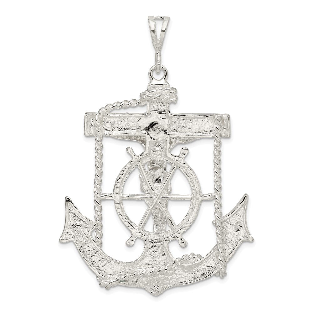 Sterlingsilber Marine Kreuz Anhänger