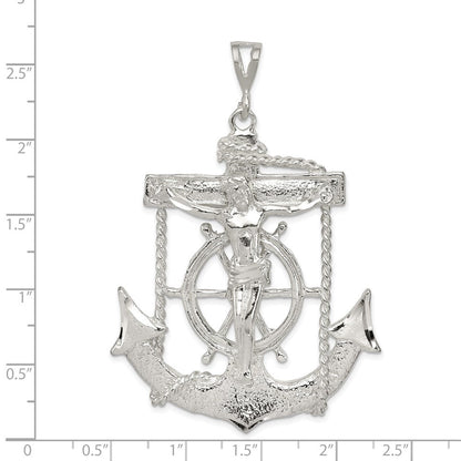 Sterlingsilber Marine Kreuz Anhänger