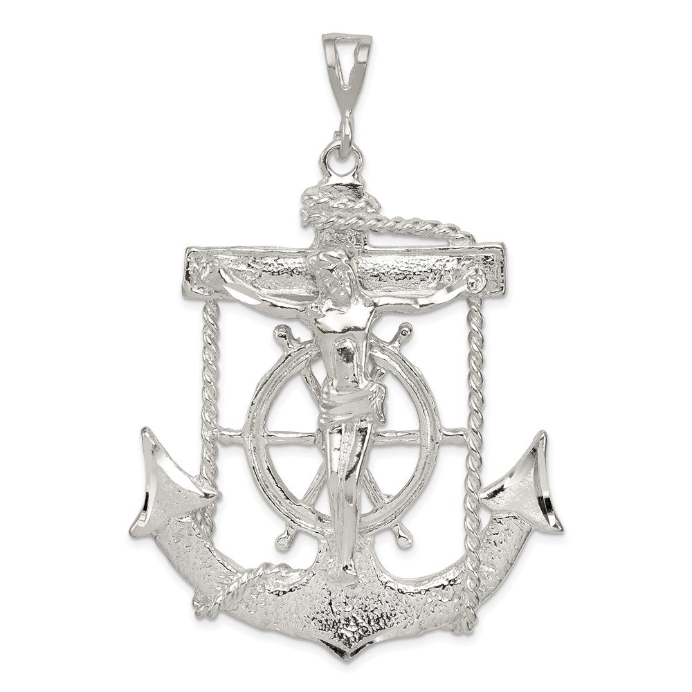 Sterlingsilber Marine Kreuz Anhänger