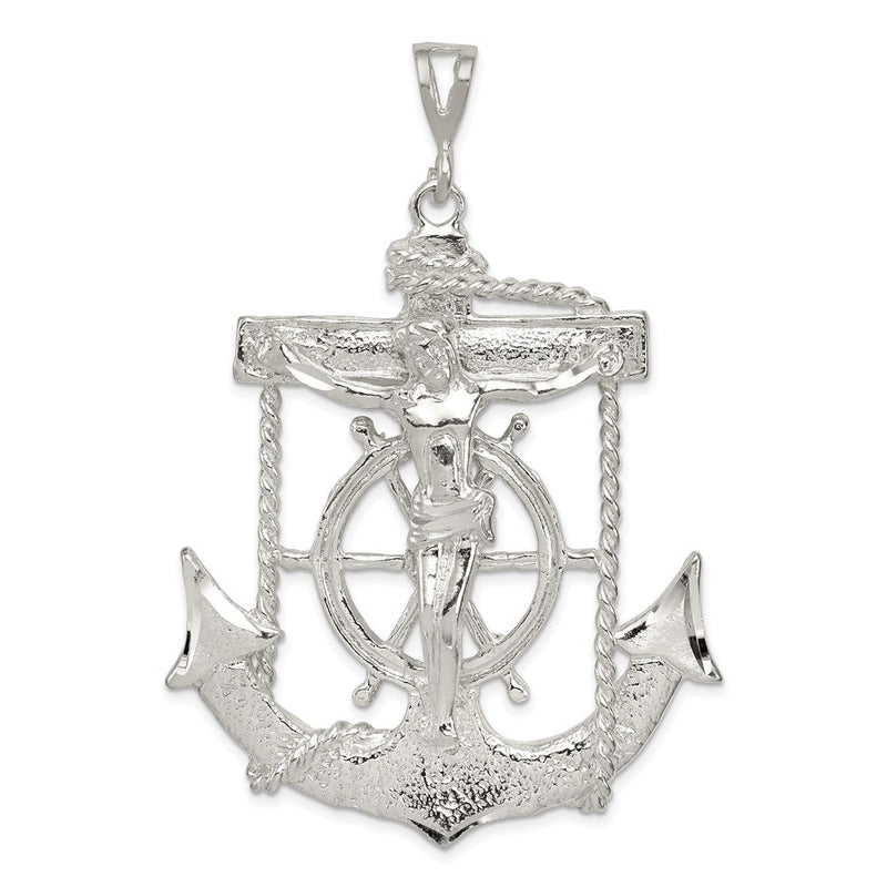 Sterlingsilber Marine Kreuz Anhänger