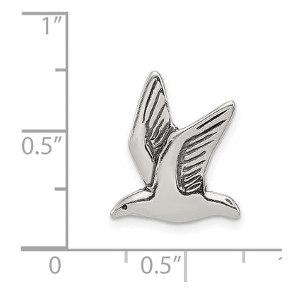Sterlingsilber Antikisiert Seagull Charm
