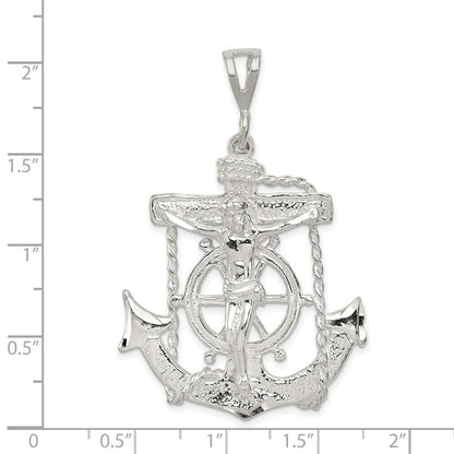 Sterlingsilber Marine Kreuz Anhänger