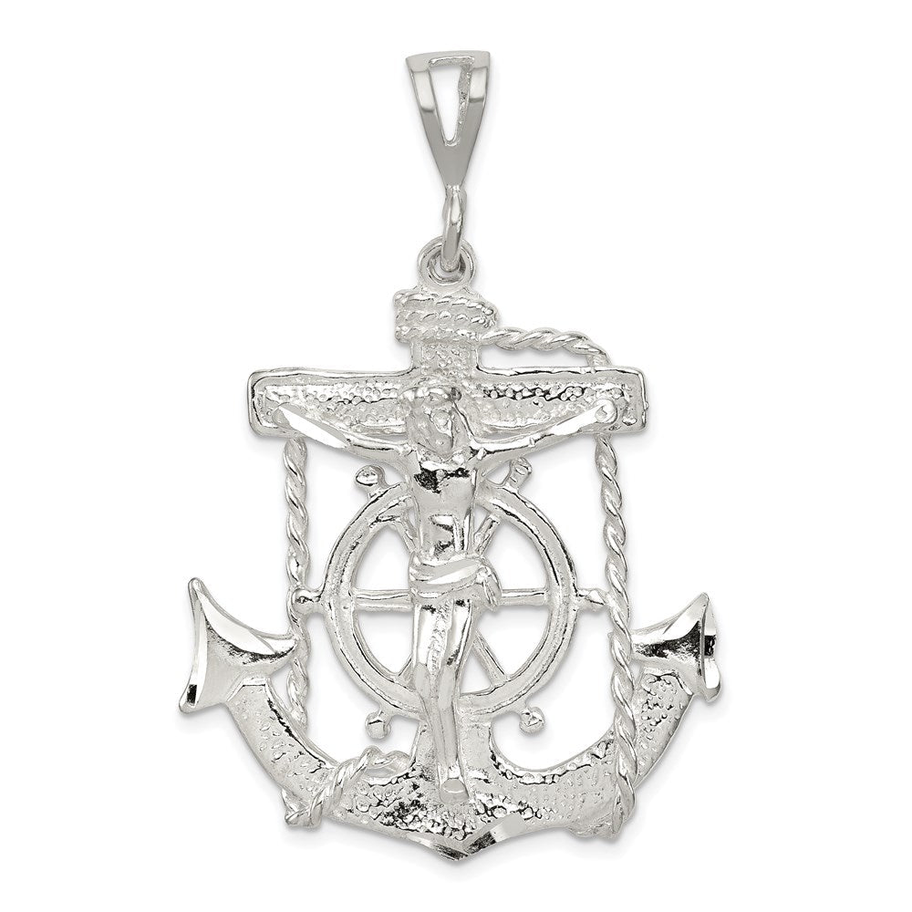Sterlingsilber Marine Kreuz Anhänger