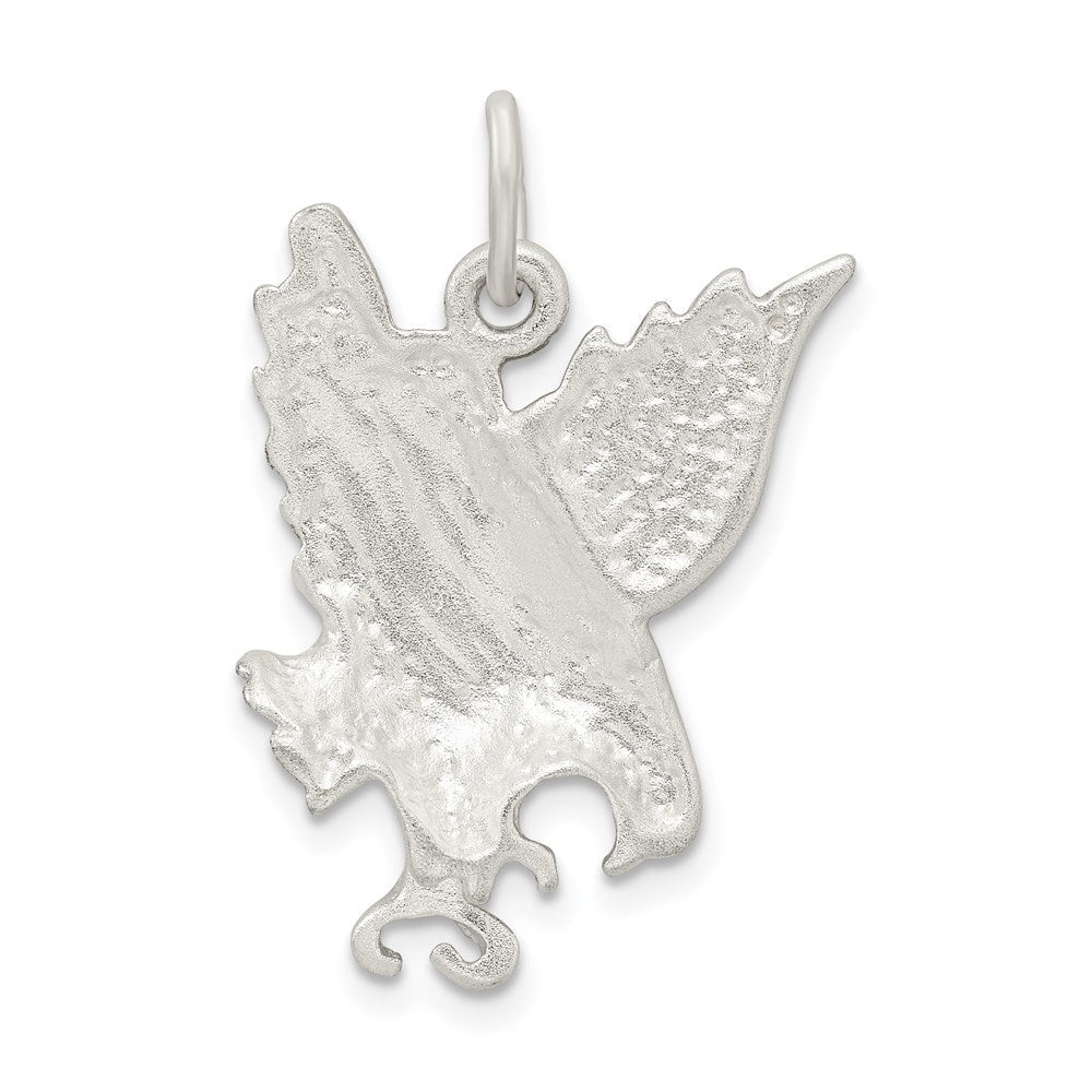 Sterlingsilber Diamantiert Adler Charm