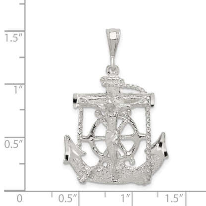Sterlingsilber Marine Kreuz Anhänger