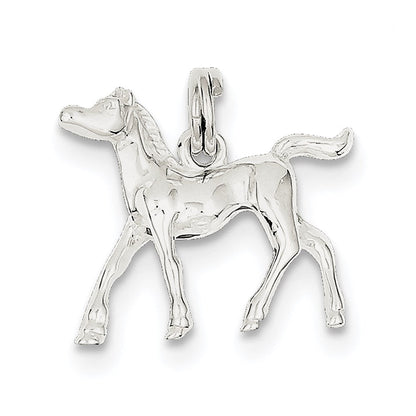 Sterlingsilber Pferd Charm