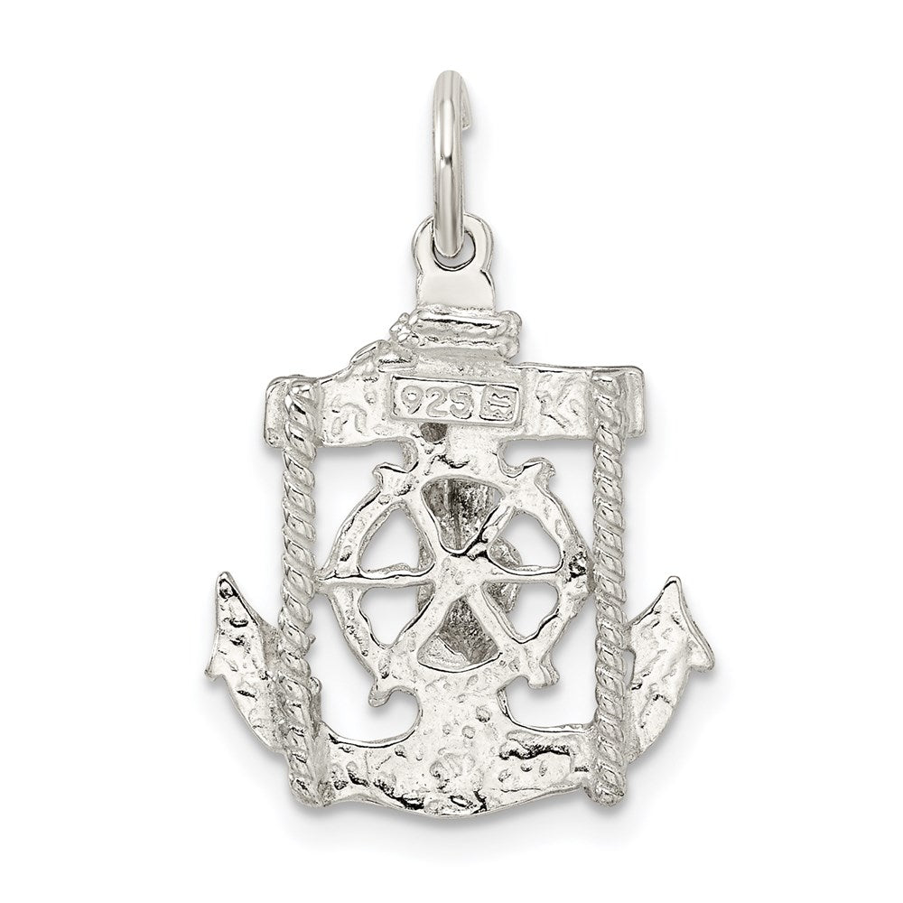 Sterlingsilber Marine Kreuz Anhänger