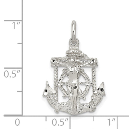 Sterlingsilber Marine Kreuz Anhänger