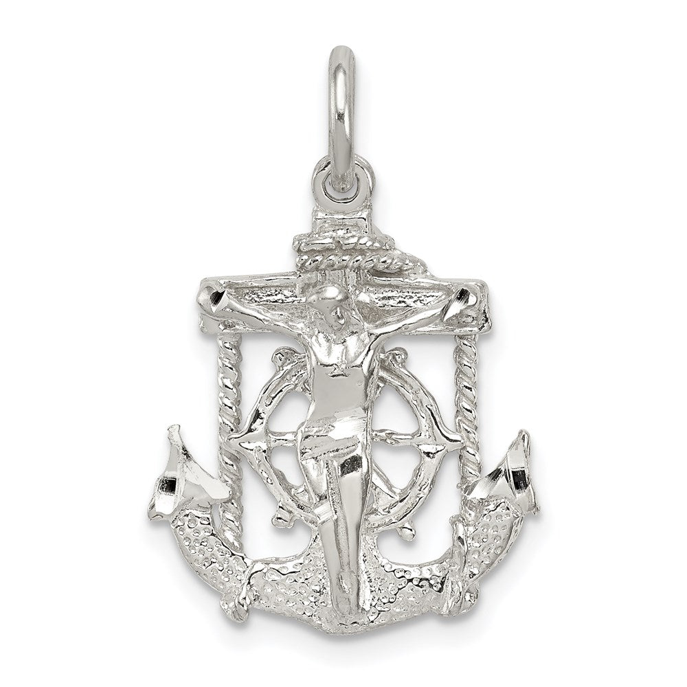 Sterlingsilber Marine Kreuz Anhänger