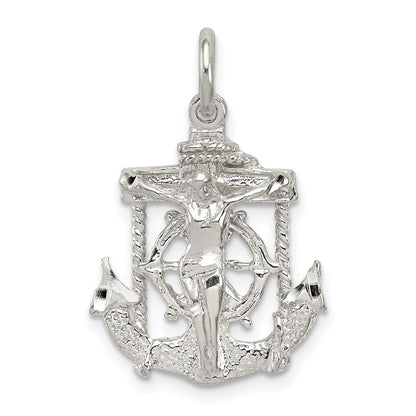 Sterlingsilber Marine Kreuz Anhänger