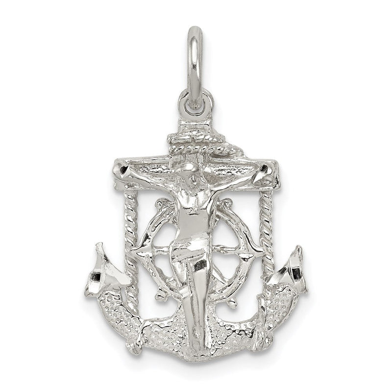 Sterlingsilber Marine Kreuz Anhänger