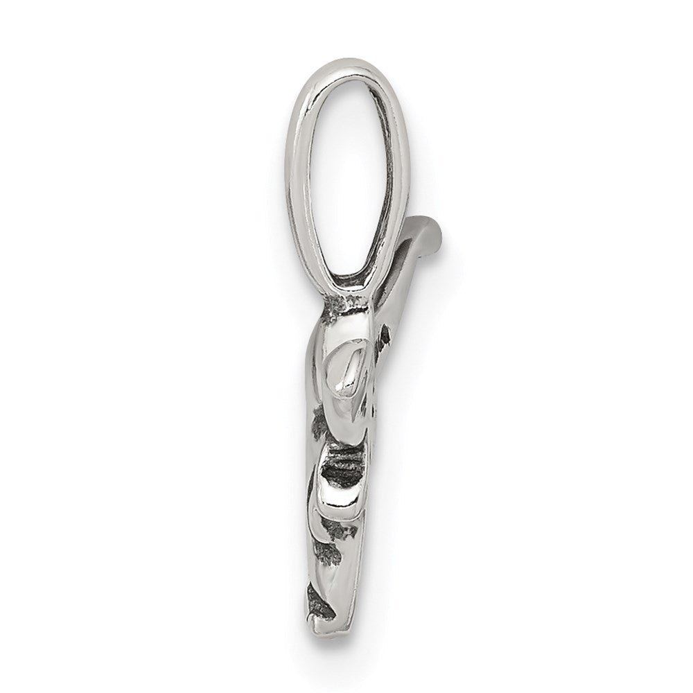 Sterlingsilber Bull mit Horns Anhänger