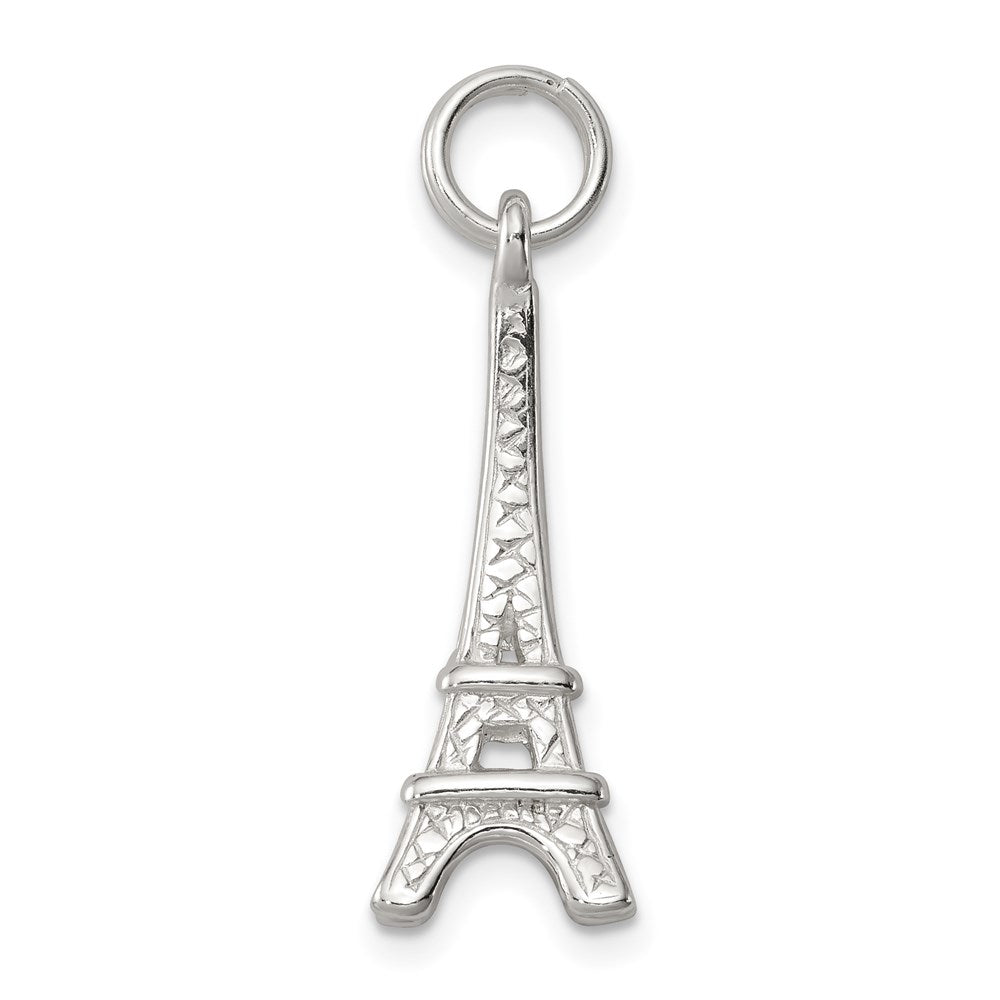 Sterlingsilber Rhodiniert Eiffel Tower Charm
