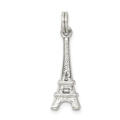 Sterlingsilber Rhodiniert Eiffel Tower Charm