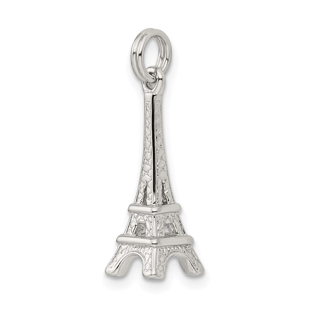 Sterlingsilber Rhodiniert Eiffel Tower Charm