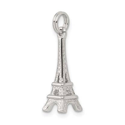 Sterlingsilber Rhodiniert Eiffel Tower Charm