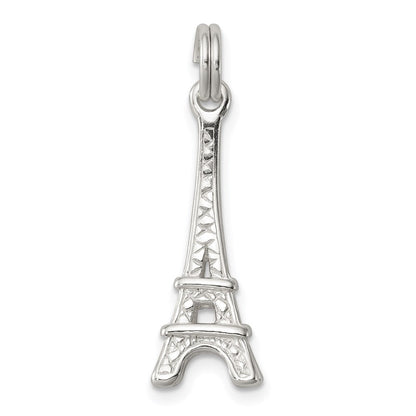 Sterlingsilber Rhodiniert Eiffel Tower Charm