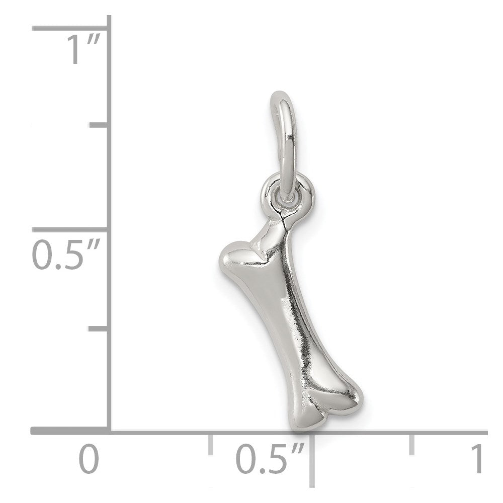 Sterlingsilber Poliert Bone Charm