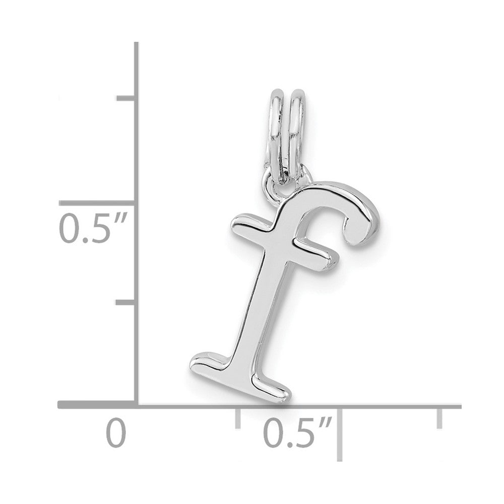 Sterlingsilber Poliert F Charm