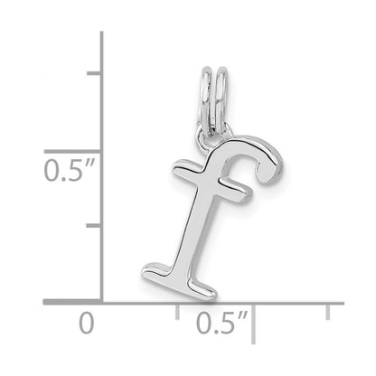 Sterlingsilber Poliert F Charm