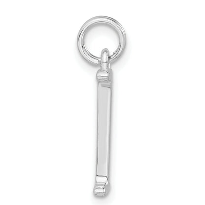 Sterlingsilber Poliert L Charm