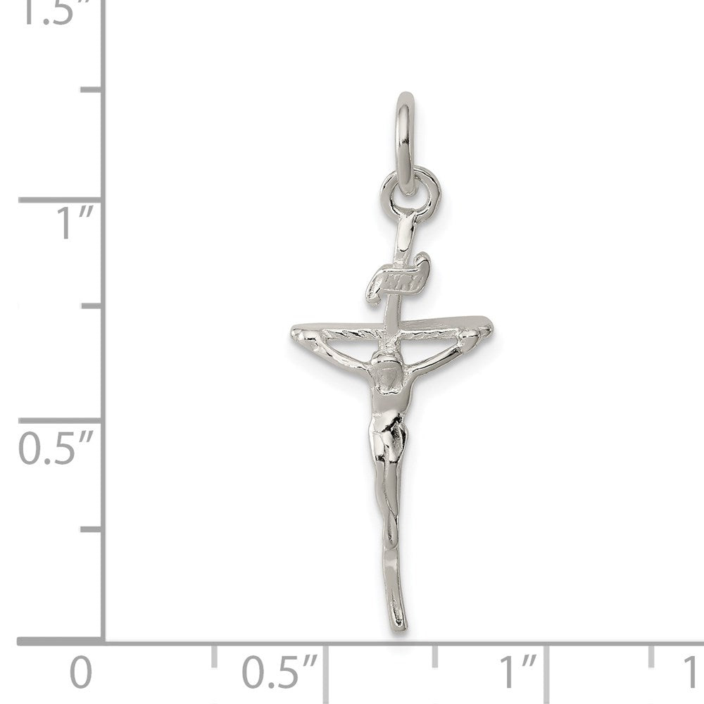Sterlingsilber Inri Kruzifix Anhänger