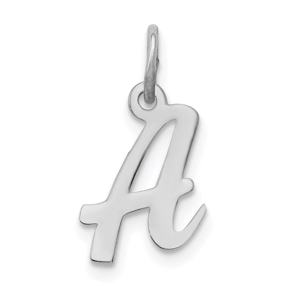 Sterlingsilber Rhodiniert Schreibschrift Buchstabe Z Initiale Charm