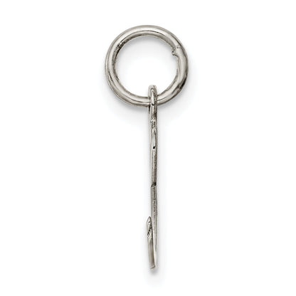 Sterlingsilber Rhodiniert Schreibschrift Buchstabe C Initiale Charm