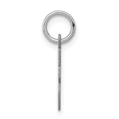 Sterlingsilber Rhodiniert Schreibschrift Buchstabe E Initiale Charm