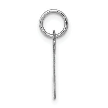 Sterlingsilber Rhodiniert Schreibschrift Buchstabe J Initiale Charm