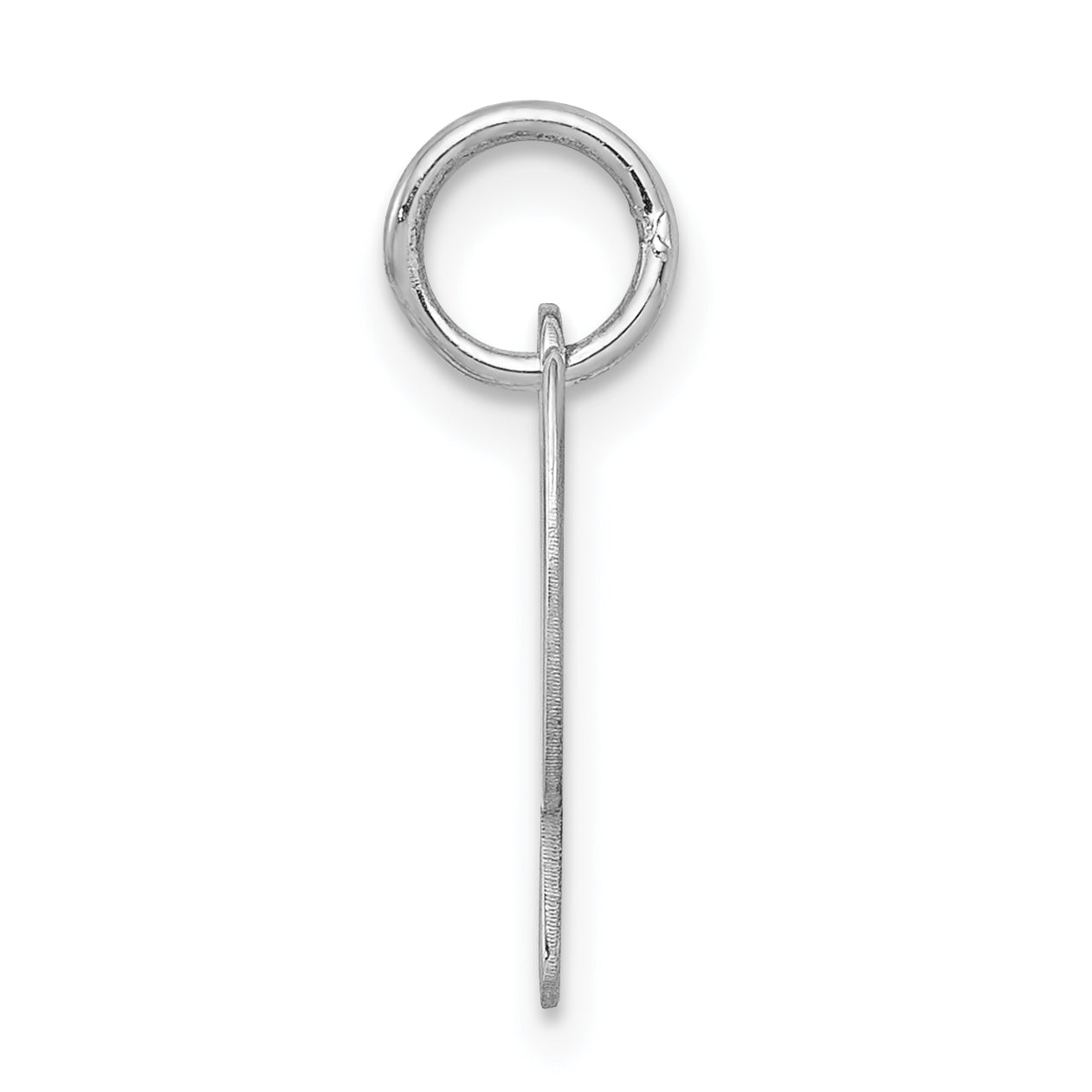 Sterlingsilber Rhodiniert Schreibschrift Buchstabe P Initiale Charm