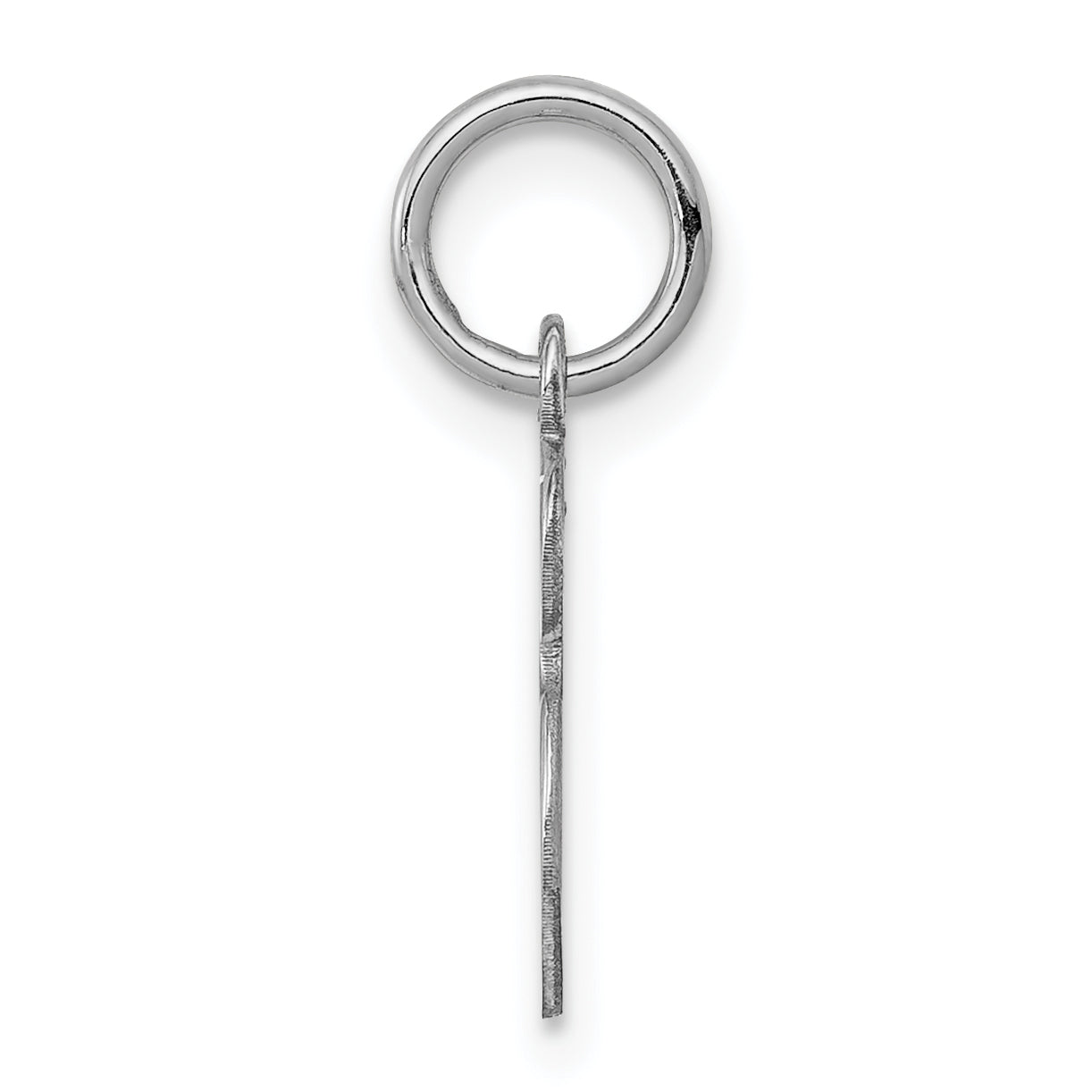Sterlingsilber Rhodiniert Schreibschrift Buchstabe S Initiale Charm