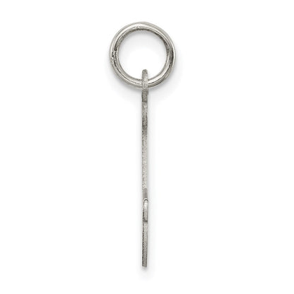 Sterlingsilber Rhodiniert Schreibschrift Buchstabe J Initiale Charm