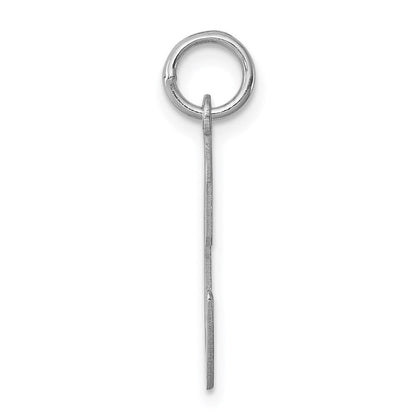 Sterlingsilber Rhodiniert Schreibschrift Buchstabe C Initiale Charm