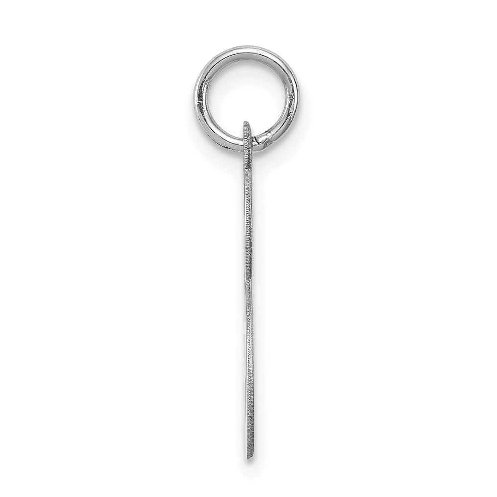 Sterlingsilber Rhodiniert Schreibschrift Buchstabe S Initiale Charm