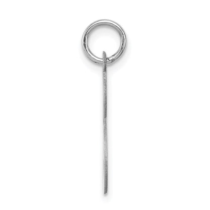 Sterlingsilber Rhodiniert Schreibschrift Buchstabe S Initiale Charm