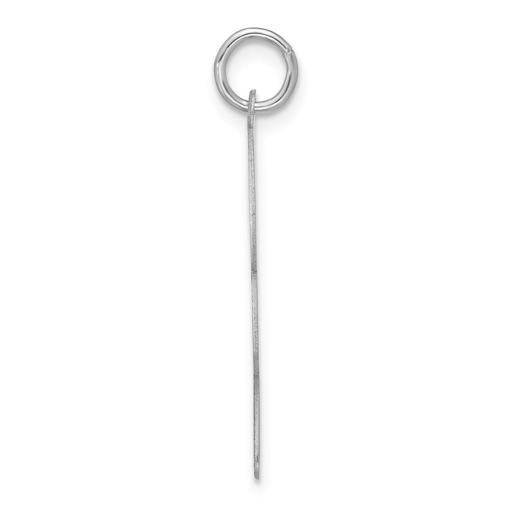 Sterlingsilber Rhodiniert Schreibschrift Buchstabe Y Initiale Charm