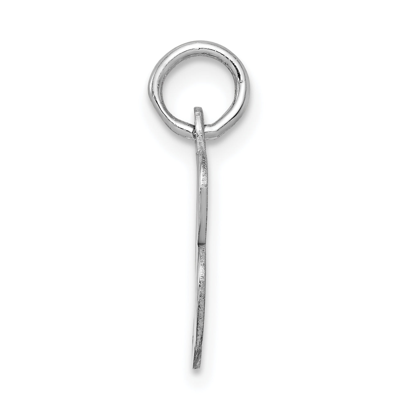 Sterlingsilber Rhodiniert Fantasie Schreibschrift Buchstabe B Initiale Charm