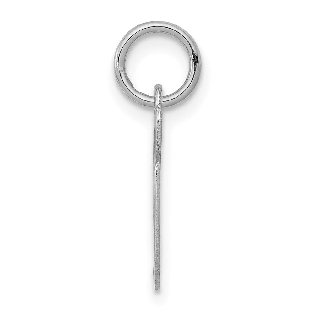 Sterlingsilber Rhodiniert Fantasie Schreibschrift Buchstabe G Initiale Charm