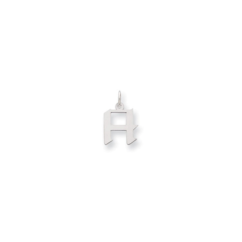 Sterlingsilber Klein Artisan Block Initiale H Charm