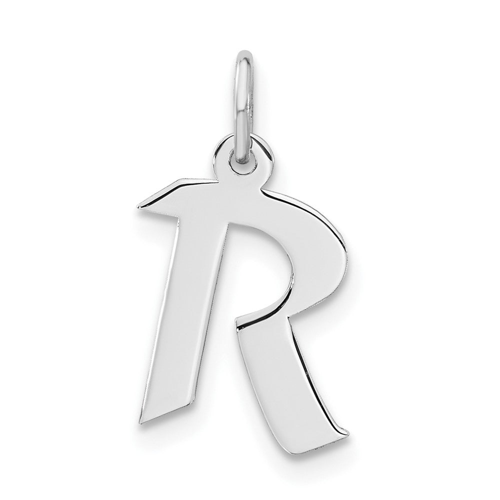 Sterlingsilber Klein Artisan Block Initiale R Charm