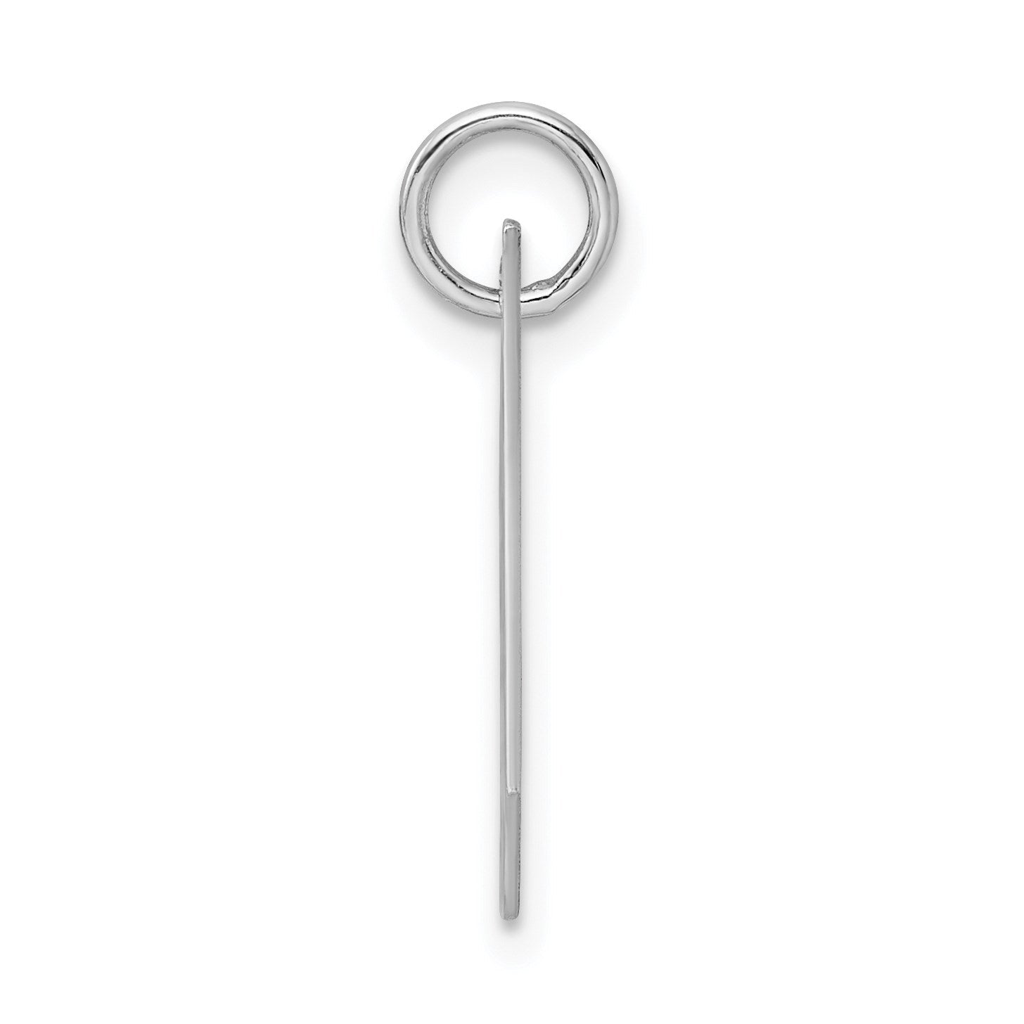 Sterlingsilber Rhodiniert Fantasie Schreibschrift Buchstabe H Initiale Charm