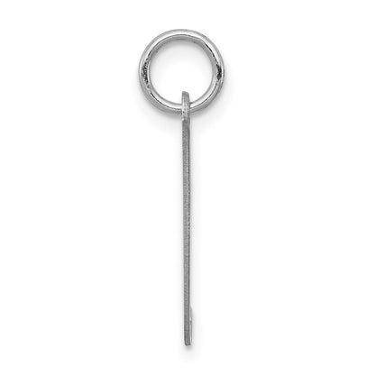 Sterlingsilber Rhodiniert Fantasie Schreibschrift Buchstabe J Initiale Charm