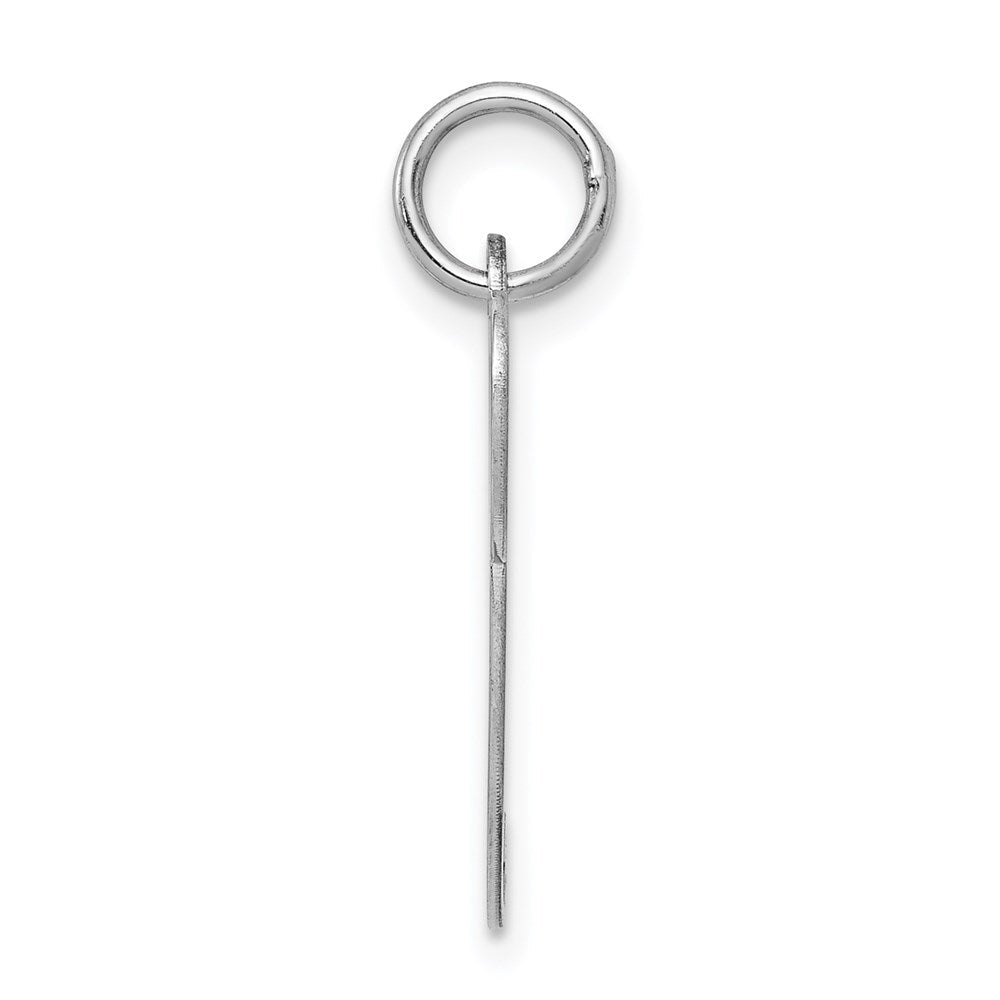Sterlingsilber Rhodiniert Fantasie Schreibschrift Buchstabe P Initiale Charm