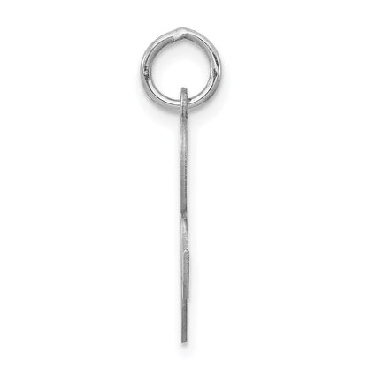 Sterlingsilber Rhodiniert Fantasie Schreibschrift Buchstabe R Initiale Charm