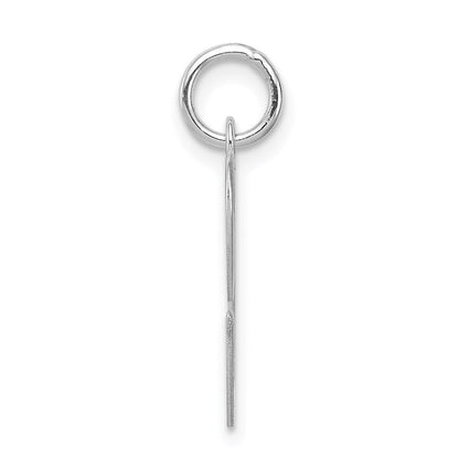 Sterlingsilber Rhodiniert Fantasie Schreibschrift Buchstabe C Initiale Charm