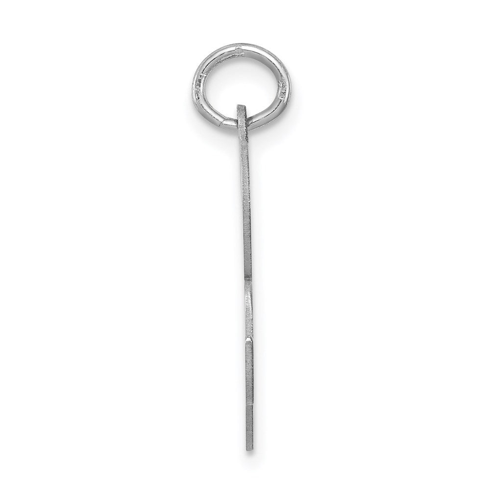 Sterlingsilber Rhodiniert Fantasie Schreibschrift Buchstabe R Initiale Charm