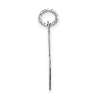 Sterlingsilber Rhodiniert Fantasie Schreibschrift Buchstabe R Initiale Charm