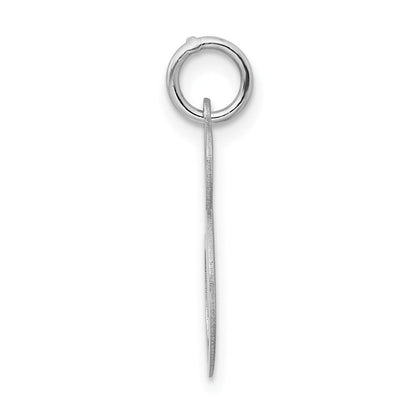 Sterlingsilber Rhodiniert Fantasie Schreibschrift Buchstabe S Initiale Charm